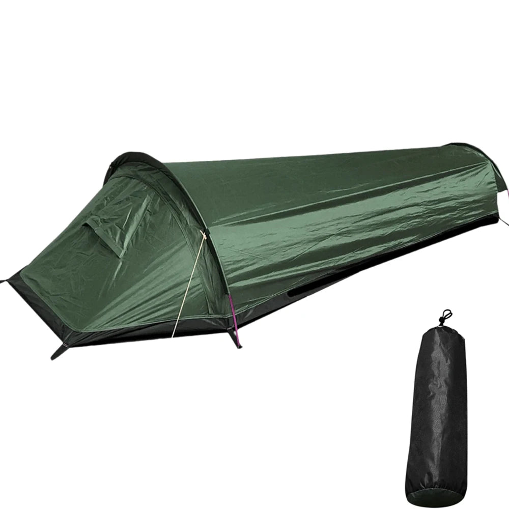 Lightweight Waterproof Single-Person Backpacking Tent – Outdoor Hiking & Camping Shelter